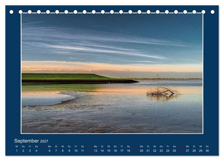 Produktbild: Dangast. Impressionen eines besonderen Ortes. (Tischkalender 2027 DIN A5 quer), CALVENDO Monatskalender