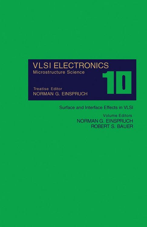 Produktbild: Surface and Interface Effects in VLSI
