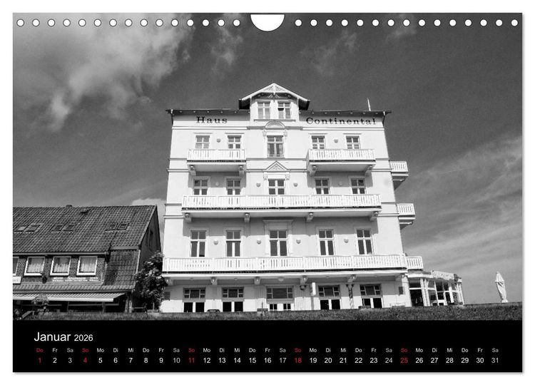 Produktbild: Willkommen in Cuxhaven (Wandkalender 2026 DIN A4 quer), CALVENDO Monatskalender