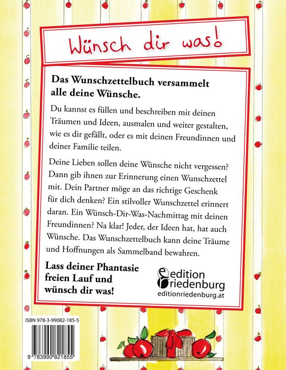 Produktbild: Das Wunschzettelbuch - F&uuml;r alle deine W&uuml;nsche!