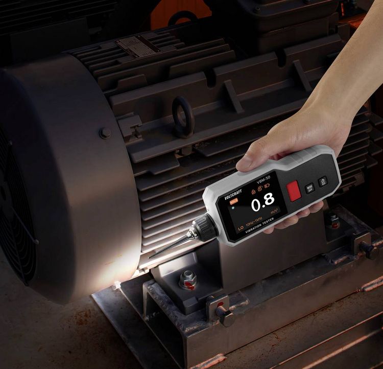 Produktbild: VOLTCRAFT VBM-50 Vibrationsmessger&auml;t 5