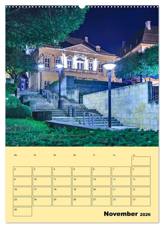 Produktbild: Bayreuth - die oberfr&auml;nkische Hauptstadt (hochwertiger Premium Wandkalender 2026 DIN A2 hoch), Kunstdruck in Hochglanz