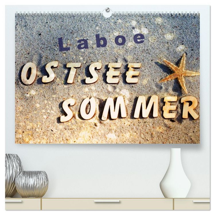 Produktbild: Laboe - Ostsee - Sommer (hochwertiger Premium Wandkalender 2026 DIN A2 quer), Kunstdruck in Hochglanz