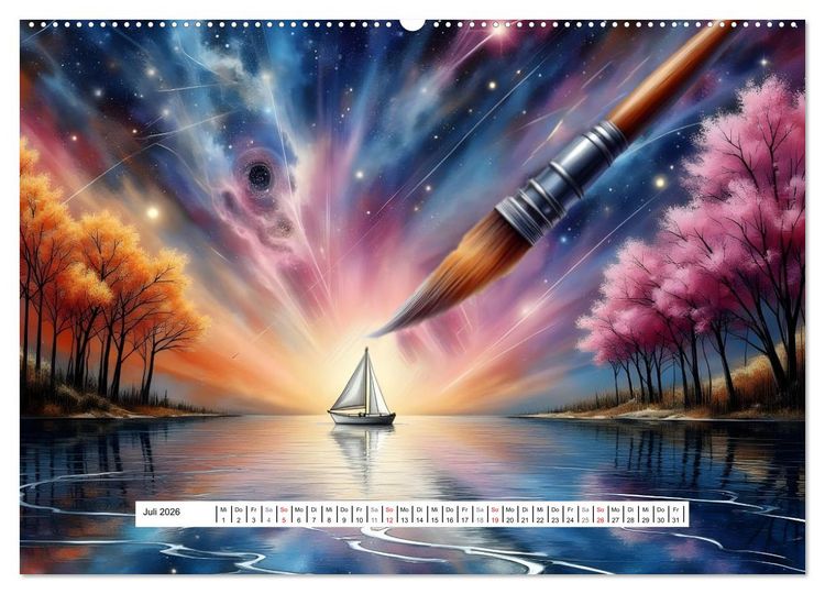 Produktbild: Ist das Kunst oder kann das weg? (Wandkalender 2026 DIN A2 quer), CALVENDO Monatskalender