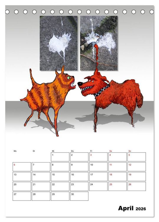Produktbild: SO EIN SHIT! (Tischkalender 2026 DIN A5 hoch), CALVENDO Monatskalender
