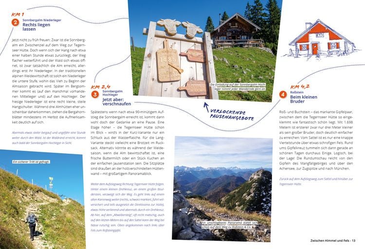 Produktbild: DUMONT Wanderzeit H&uuml;ttentouren vom Allg&auml;u bis Berchtesgaden