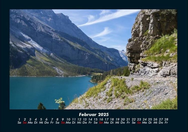 Produktbild: Bergige Welten 2025 Fotokalender DIN A4