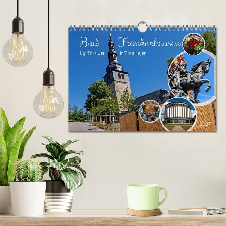Produktbild: Bad Frankenhausen - Kyffh&auml;user in Th&uuml;ringen (Wandkalender 2027 DIN A4 quer), CALVENDO Monatskalender