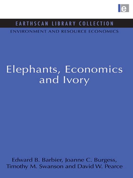 Produktbild: Elephants, Economics and Ivory