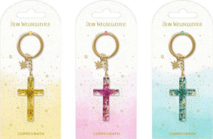 Produktbild: Schl&uuml;sselanh&auml;nger &ndash; Dein Wegbegleiter (Kreuz)