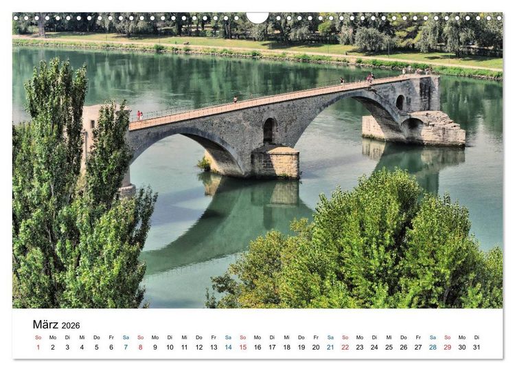 Produktbild: Avignon - Weltkulturerbe der UNESCO (Wandkalender 2026 DIN A3 quer), CALVENDO Monatskalender