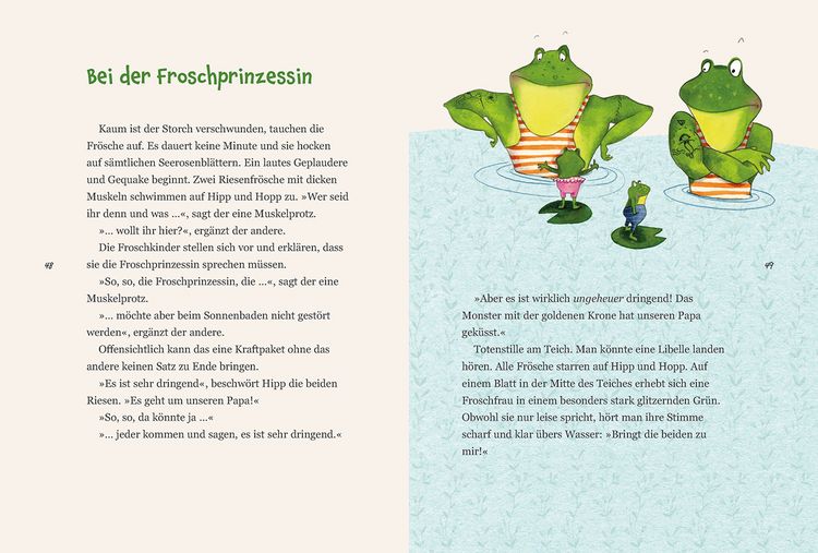 Produktbild: Der Froschk&ouml;nig &ndash; was wirklich geschah: Hipp und Hopp retten Papa Gr&uuml;nsprung