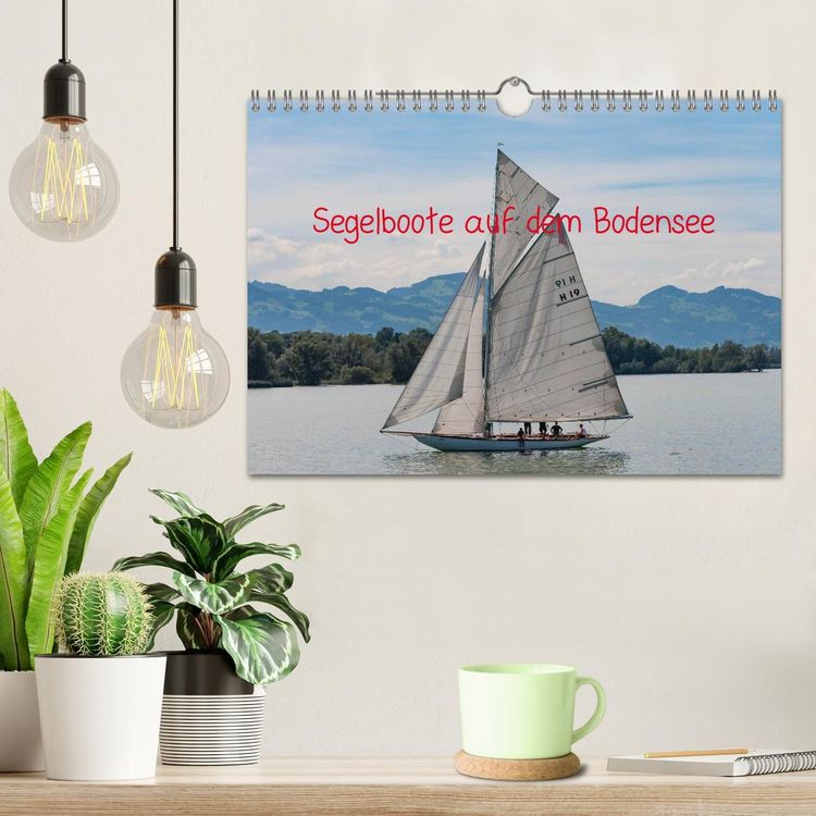 Produktbild: Segelboote auf dem Bodensee (Wandkalender 2026 DIN A4 quer), CALVENDO Monatskalender