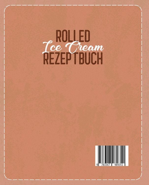 Produktbild: Rolled Ice Cream Rezeptbuch