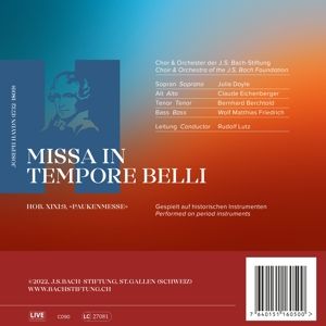 Produktbild: Missa in tempore belli,Hob.XXII:9 &reg;Paukenmesse&macr;