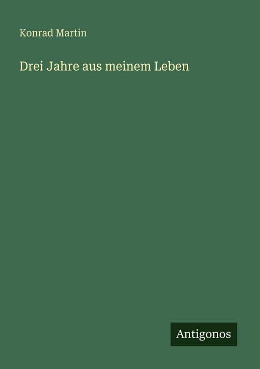 Produktbild: Drei Jahre aus meinem Leben
