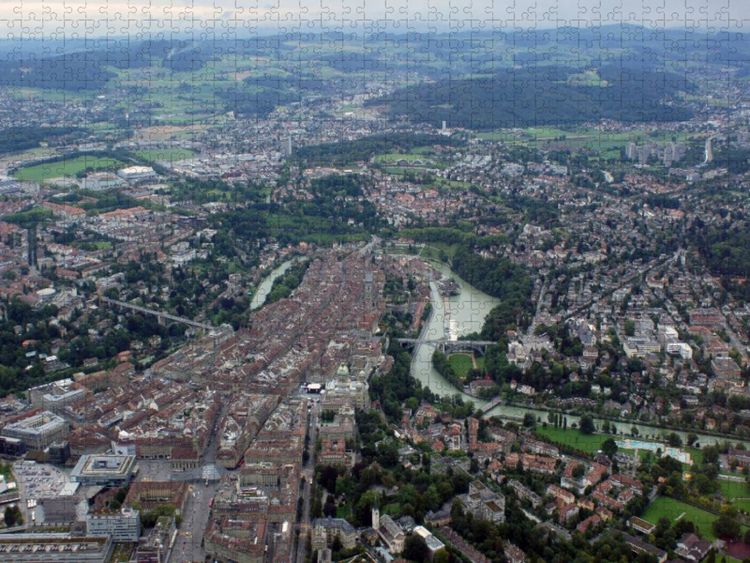 Produktbild: CALVENDO Puzzle Bern - Hauptstadt der Schweiz | 2000 Teile Lege-Gr&ouml;&szlig;e 90x67cm Foto-Puzzle f&uuml;r gl&uuml;ckliche Stunden