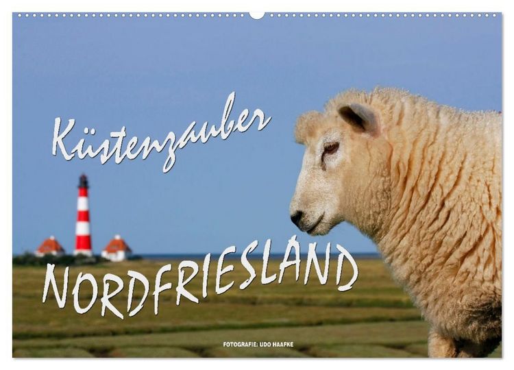 Produktbild: K&uuml;stenzauber Nordfriesland (Wandkalender 2027 DIN A2 quer), CALVENDO Monatskalender