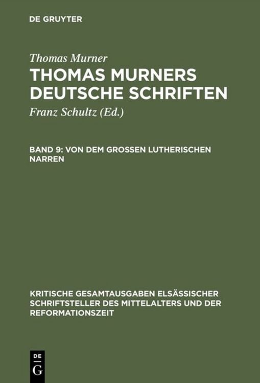 Produktbild: Von dem gro&szlig;en Lutherischen Narren