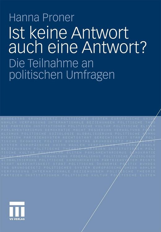 Produktbild: Ist keine Antwort auch eine Antwort?