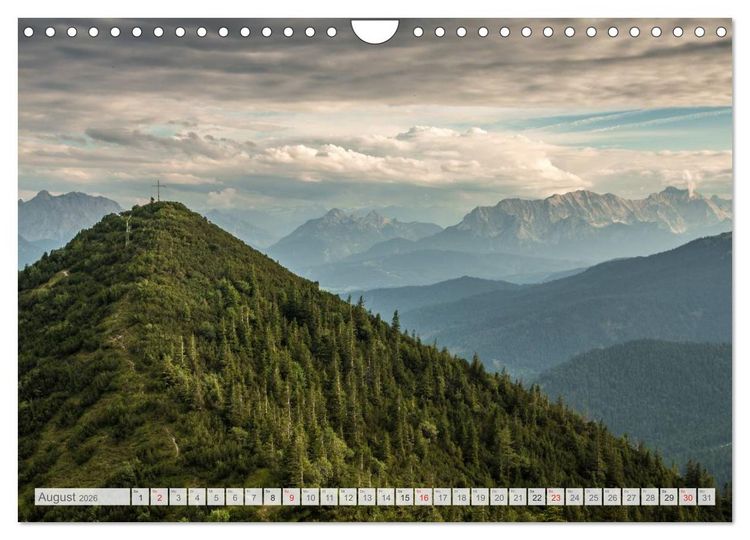 Produktbild: "Bergpixel" Faszination Bergwandern (Wandkalender 2026 DIN A4 quer), CALVENDO Monatskalender