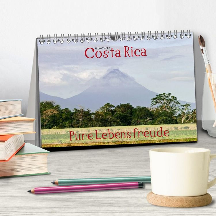 Produktbild: Costa Rica - Pure Lebensfreude (Tischkalender 2027 DIN A5 quer), CALVENDO Monatskalender