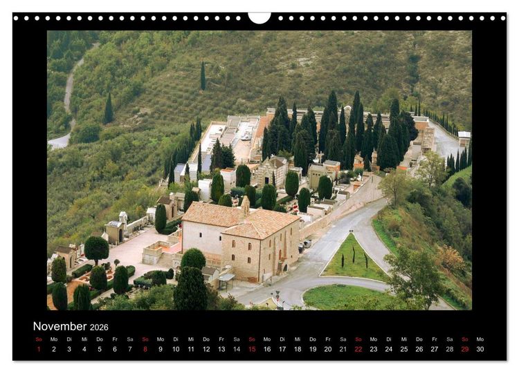 Produktbild: Auf den Spuren des Hl. Franziskus (Wandkalender 2026 DIN A3 quer), CALVENDO Monatskalender