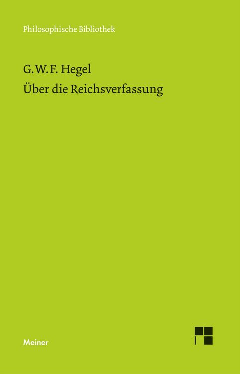 Produktbild: &Uuml;ber die Reichsverfassung