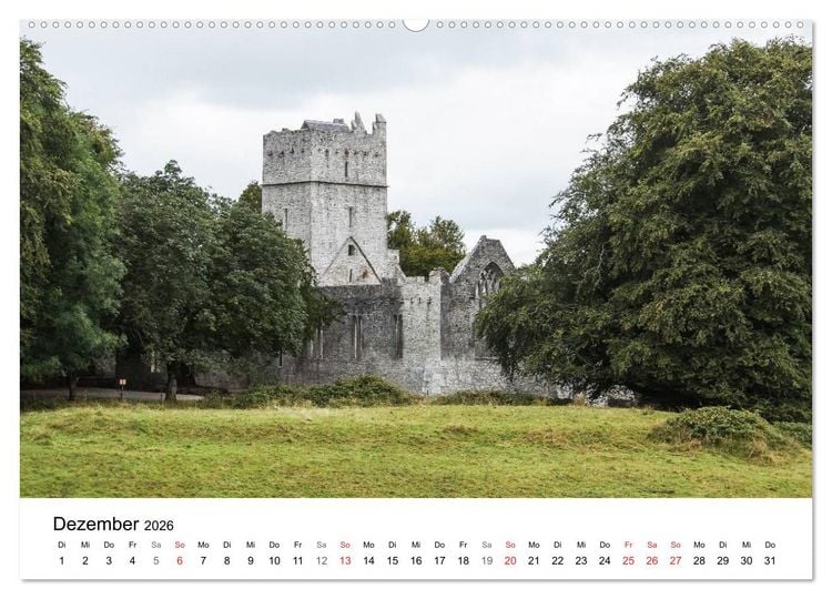 Produktbild: Irland wie gemalt (Wandkalender 2026 DIN A2 quer), CALVENDO Monatskalender