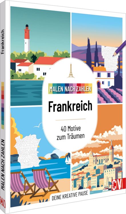 Produktbild: Malen nach Zahlen: Frankreich