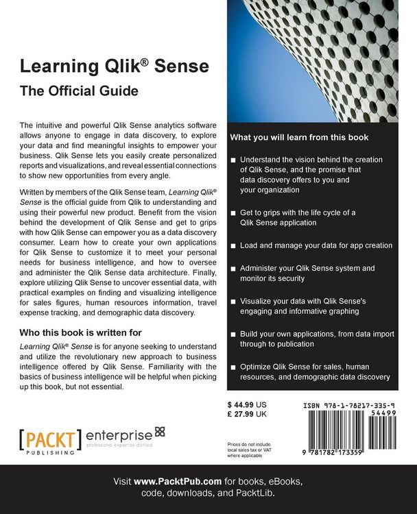 Produktbild: Learning Qlik&reg; Sense