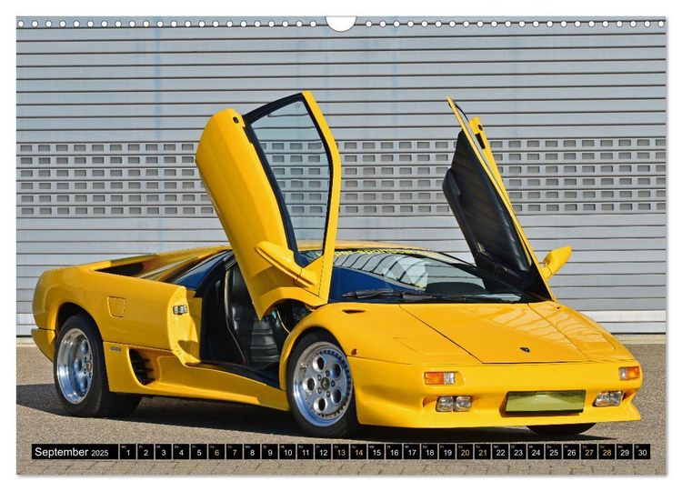 Produktbild: Der Teufel tr&auml;gt Gelb - Lamborghini Diablo (Wandkalender 2025 DIN A3 quer), CALVENDO Monatskalender