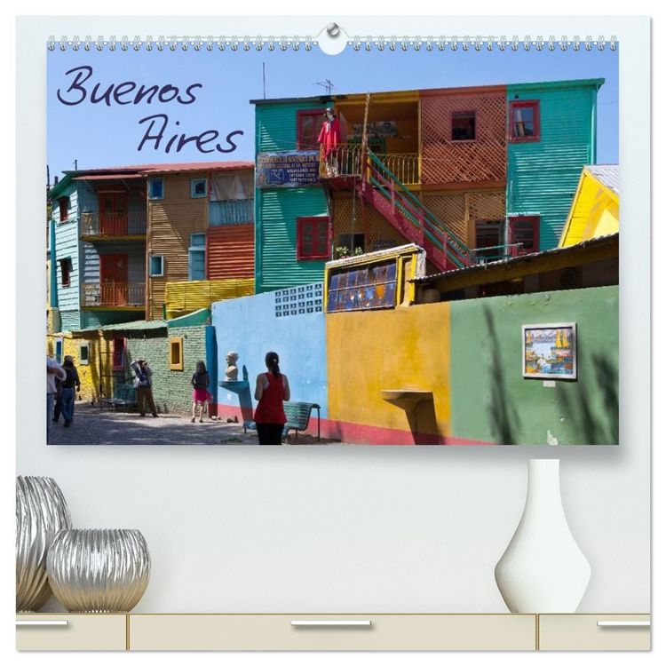 Produktbild: Buenos Aires (hochwertiger Premium Wandkalender 2027 DIN A2 quer), Kunstdruck in Hochglanz