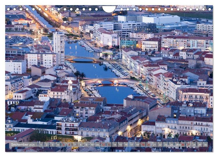 Produktbild: Hausbooturlaub Frankreich - Canal du Midi (Wandkalender 2026 DIN A4 quer), CALVENDO Monatskalender