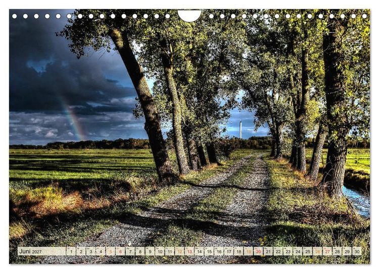 Produktbild: Landschaft an der W&uuml;mme (Wandkalender 2027 DIN A4 quer), CALVENDO Monatskalender