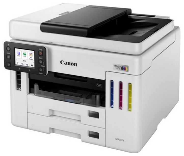Produktbild: Canon MAXIFY GX7150 Multifunktionsdrucker Tintenstrahl Farbe A4 Drucker, Scanner, Kopierer Duplex, USB, WLAN, LAN