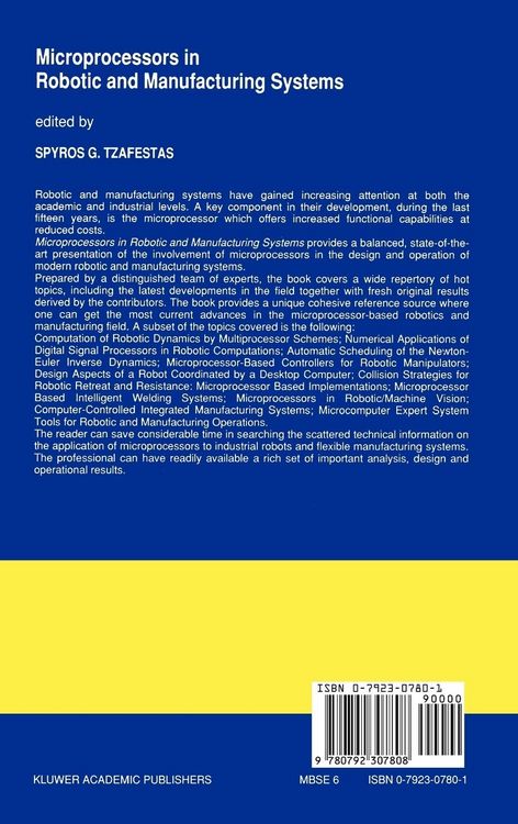 Produktbild: Microprocessors in Robotic and Manufacturing Systems