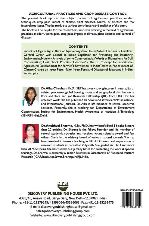 Produktbild: Agricultural Practices and Crop Disease Control