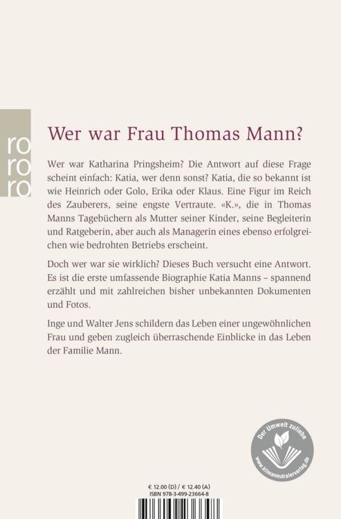 Produktbild: Frau Thomas Mann