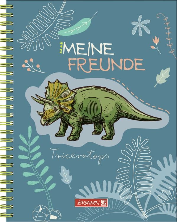 Produktbild: Brunnen Freundebuch Dinosaurier