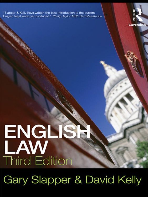 Produktbild: English Law