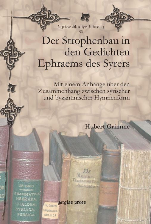 Produktbild: Der Strophenbau in den Gedichten Ephraems des Syrers