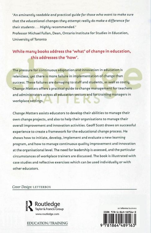 Produktbild: Change Matters