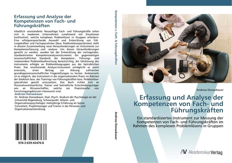Produktbild: Erfassung und Analyse der Kompetenzen von Fach- und F&uuml;hrungskr&auml;ften
