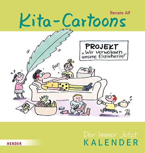 Produktbild: Kita-Cartoons. Der Immer-Jetzt-Kalender