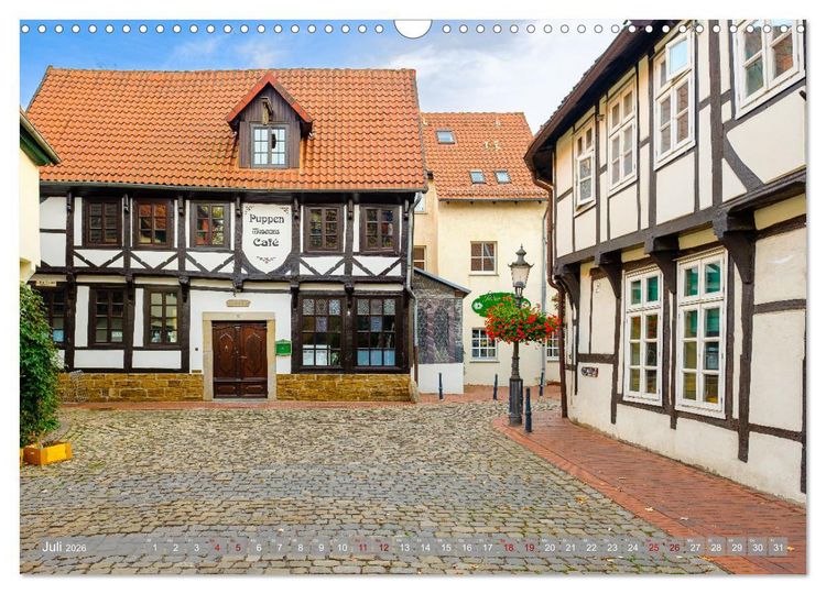 Produktbild: Ein Blick auf die Hansestadt Minden (Wandkalender 2026 DIN A3 quer), CALVENDO Monatskalender
