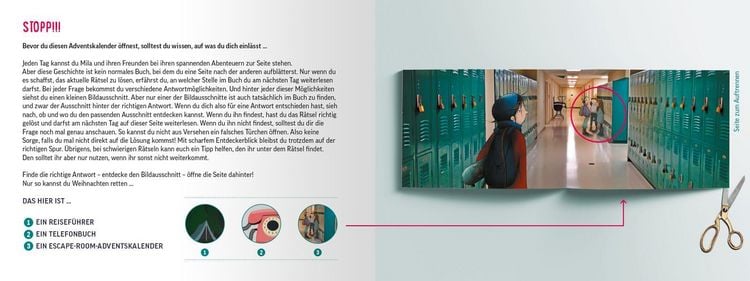 Produktbild: Escape Room Adventskalender. Die Weihnachtsfalle
