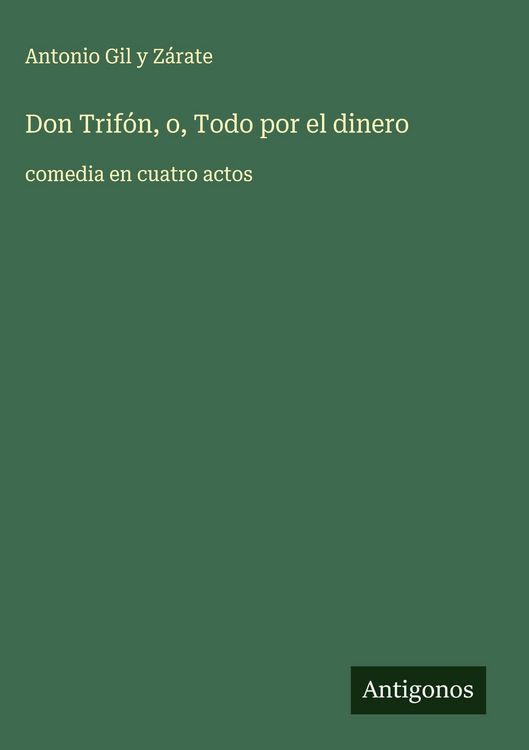 Produktbild: Don Trif&oacute;n, o, Todo por el dinero