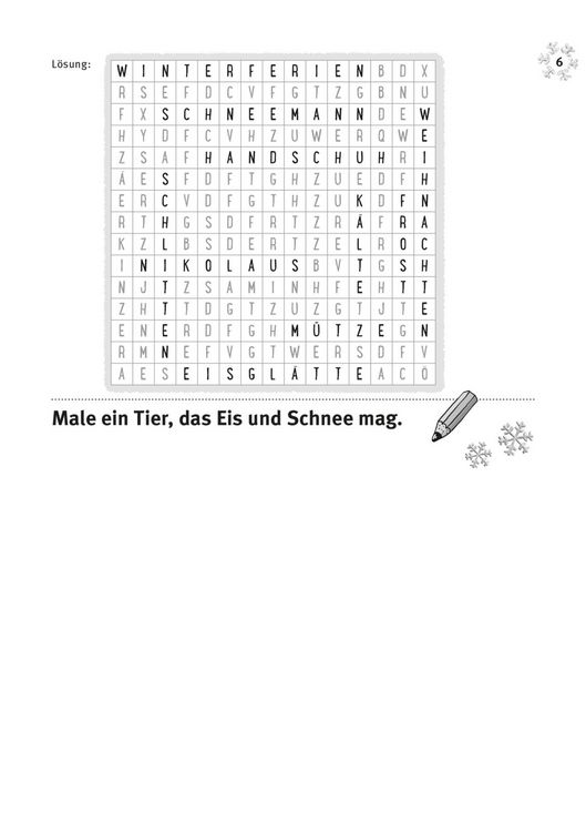 Produktbild: Mein dicker Winter-R&auml;tselblock
