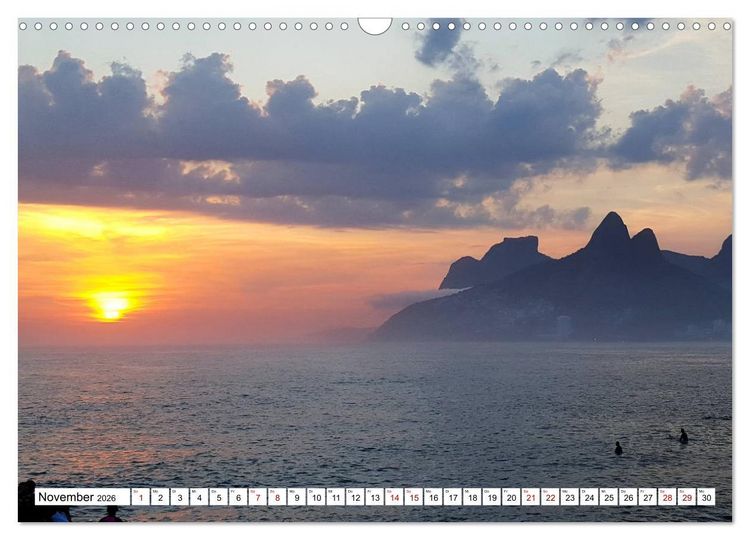 Produktbild: Buntes Brasilien (Wandkalender 2026 DIN A3 quer), CALVENDO Monatskalender